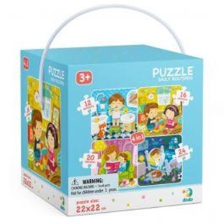 Dodo Puzzle 4-Az-1-Ben Napi Feladatok  3+