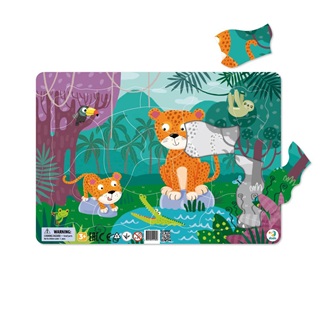 Dodo Keretes Puzzle Leoprdok 21 Db 3+