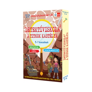 Detektviskola 2. - A Titkok Kastlya 5-7 veseknek (Kszsgfejleszt Krtyk)