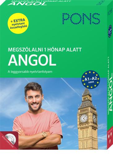 Pons Megszlalni 1 Hnap Alatt - Angol (Knyv + Cd) j