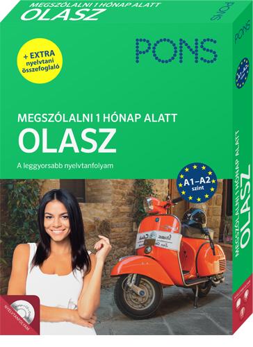 Pons Megszlalni 1 Hnap Alatt - Olasz (Knyv + Cd) j
