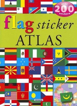 Flag Sticker Atlas (Angol)
