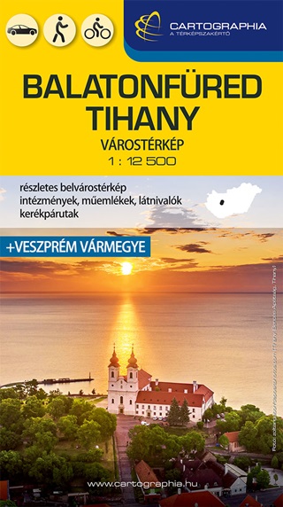Balatonfred, Tihany Vrostrkp 1:12500