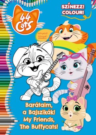 44 Cats - Bartaim A Bajszikk! - Sznezz!