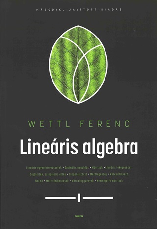 Lineris Algebra (Msodik, Javtott Kiads)