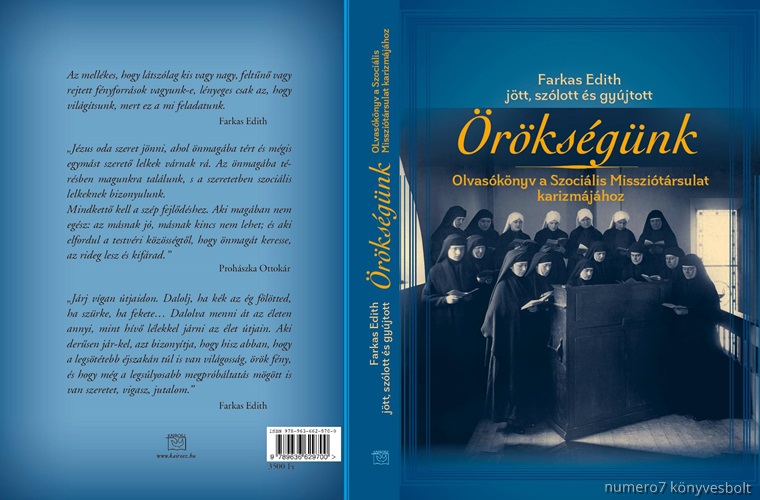rksgnk - Olvasknyv A Szocilis Misszitrsulat Karizmjhoz
