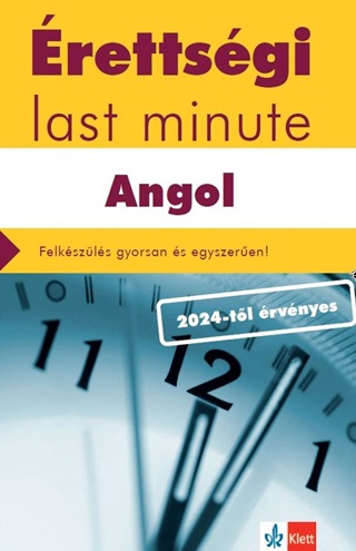 rettsgi Last Minute - Angol (2024-Tl rvnyes)